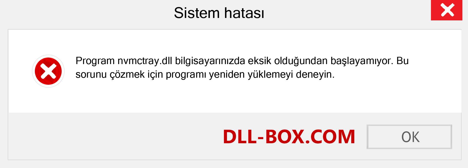 nvmctray.dll dosyası eksik mi? Windows 7, 8, 10 için İndirin - Windows'ta nvmctray dll Eksik Hatasını Düzeltin, fotoğraflar, resimler